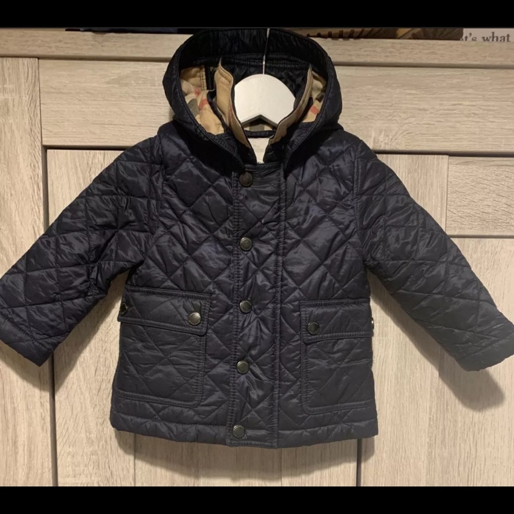 BURBERRY Baby boy quilited jacket
